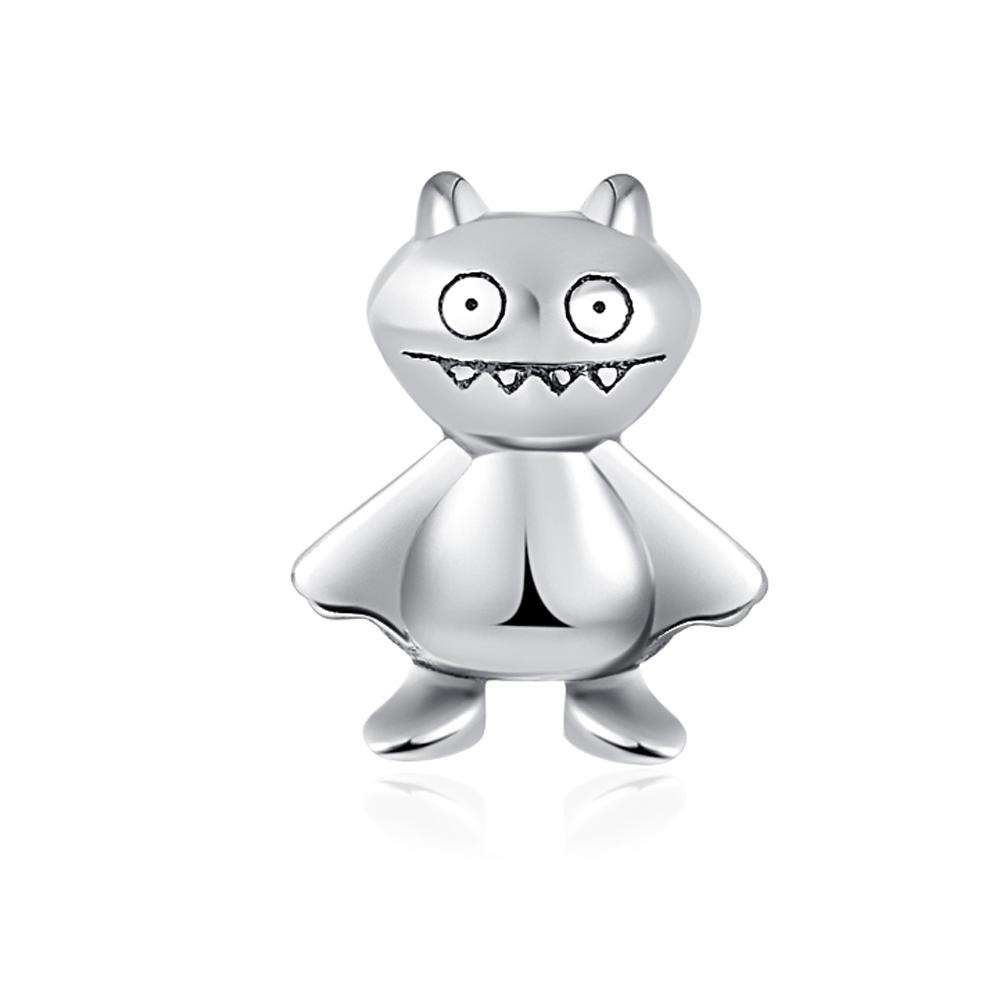 

925 Silver Halloween Pumpkin Charm Pendant DIY Bracelet Jewelry Women Gift Fashion Magic Hat Design