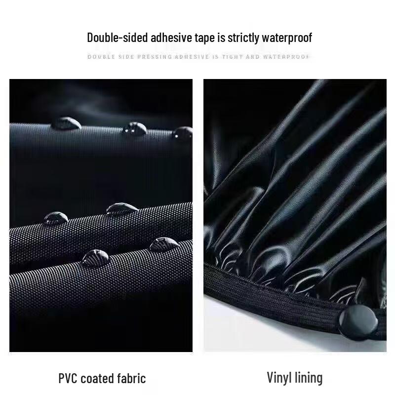 Bardzo grube, wodoodporne ochraniacze na buty deszczowe typu high-top dla dorosłych – przenośne, piaskoodporne i wodoodporne