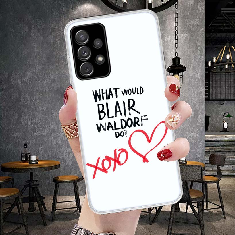 Gossip Girl Phone Case For Samsung Galaxy A12 A22 A32 A52 A72 A02S A51 A50S A71 A70 A31 A20S Note 20 Ultra S10 A10S Galaxy A12 A