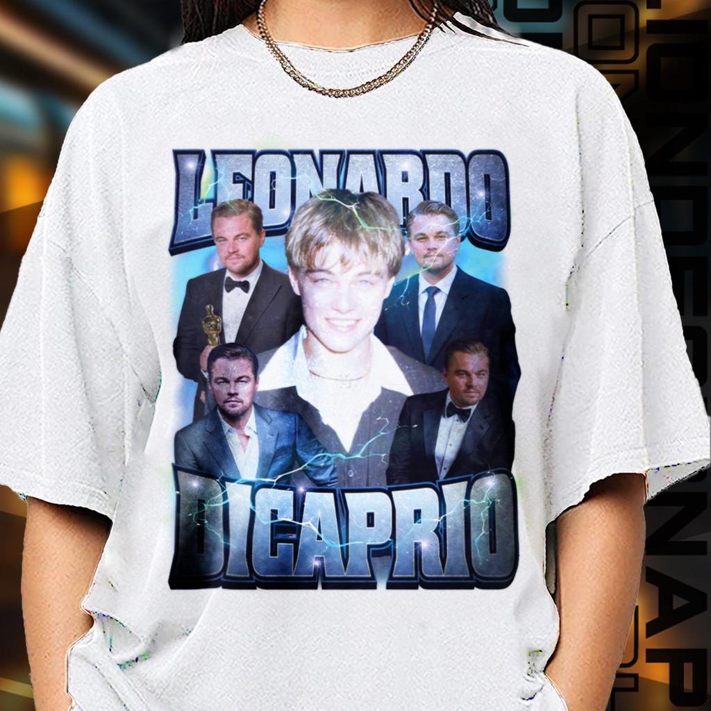 Limited Edition Leonardo DiCaprio T-shirt, Exclusive Fan Merch for Women and Men, Valentine’s Day Gift