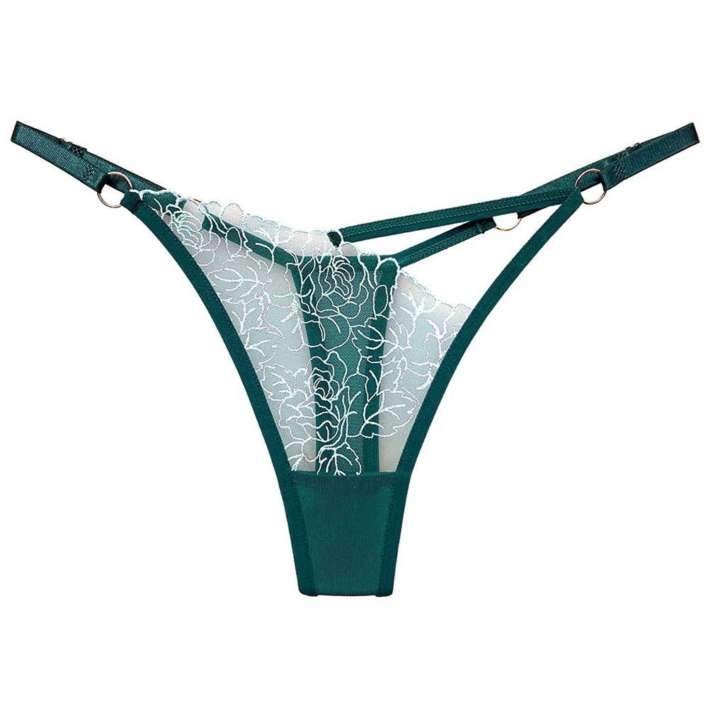 Sexy Lace Thong Transparent G-Strings Retro Women Panties