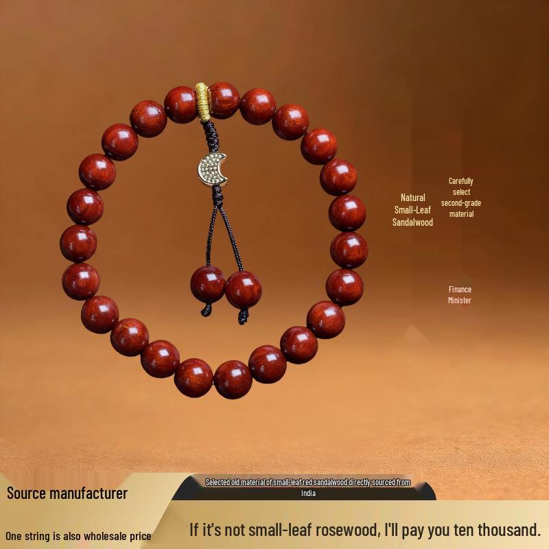 Red Sandalwood Women's Zodiac Bracelet - Autumn/Winter Luck Beads - Birthday Gift Bestseller