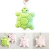 Plush Turtle Keychain Cute Animal Decor For Kids Gift And Collectors