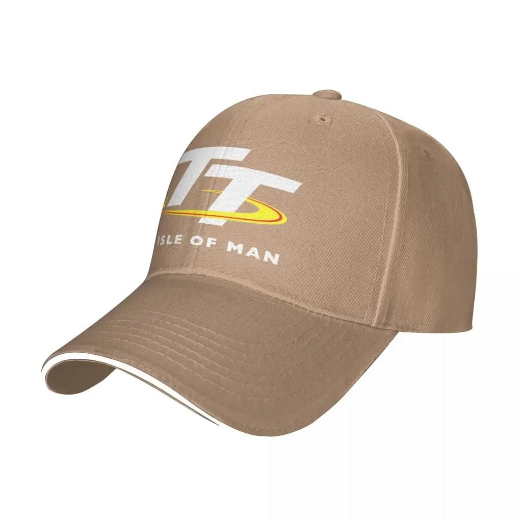 Isle of Man TT Rennen Manx Baseballkappe Vintage Sandwich-Kappen für Männer Frauen Verstellbare Dad Hat Reise Geschenk