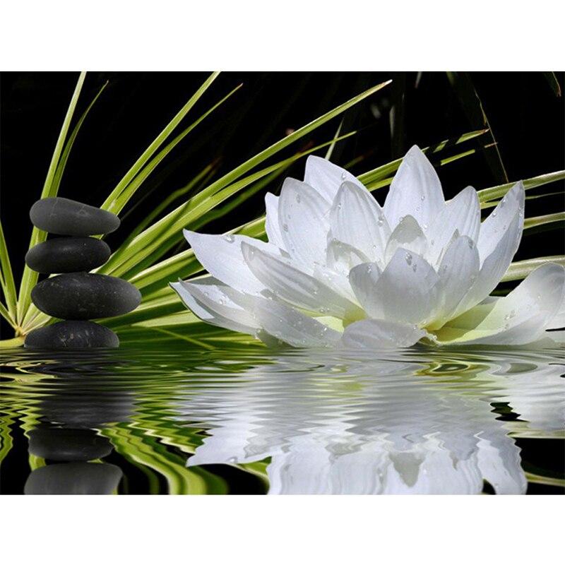 

Новый 5D DIY алмазная живопись бамбуковый цветок вышивка крестиком стразы полный круглый дрель ремесла искусство домашний декор подарок Full Round 15x20CM