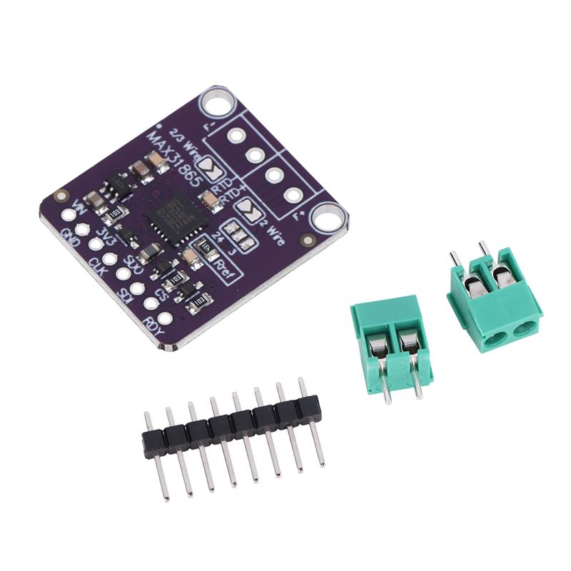 Max31865 Resistance Temperature Detector Module Rtd Sensor With Pt100-Pt1000 Thermocouple Electronic Diy Board For Arduino