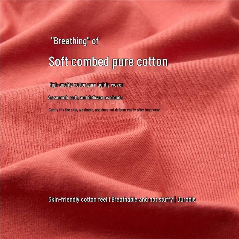 Giordano Women's Retro Oil Painting Print Cotton Long-Sleeve T-Shirt