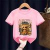 T-shirt Meme Rosa Italian Brainrot per Ragazze Estate Cotone Stampa Ballerina Cappuccino Top Magliette Streetwear Outfit