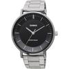 Casio MTP-VT04D-1E Quartz Men's Watch Black Metal Band Imported Model