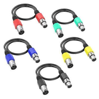 Professional 3Pin Cable 3Pin Male To 3Pin Female Microphone 3Pin Extension Cable for Mixer Amplifier Speakers Accessories