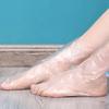 100 Stück - Transparente Einweg-Fußbeutel Detox SPA Überzüge Pediküre Infektionen Vorbeugen Rissige Haut Entfernen Badetuch Fußpflege-Werkzeuge