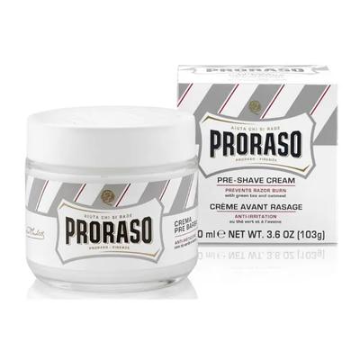 Proraso cremă albă pre bărbierit piele sensibilă 100 ml