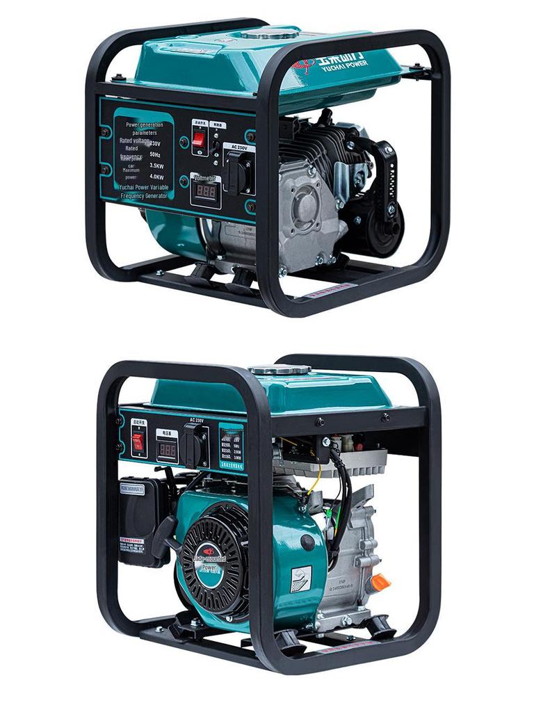 Yuchai Portable 220V Inverter Generator - Quiet, Compact Backup Power for Home, RV, Outdoor, and Camping Use