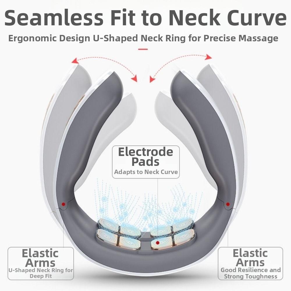 8-Head Neck Massage Instrument Intelligent Neck Massager Smart Cervical Spine Massager Home Use
