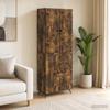 Cabinet Set 2 pcs Smoked Oak Wood Material