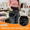 Sewing Organizer Belt Hands-Free Tool Belt with Multiple Pockets Adjustable Waist Storage Bag Sewing Quilting Embroidery Art Sewing Tool Holder