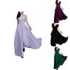 Elegant Women Long Formal Evening Prom Party Bridesmaid Chiffon Ball Gown Cocktail Dress For Special Occasions