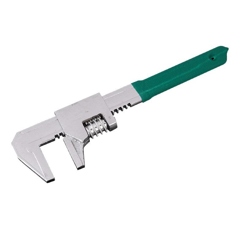 F-type Multifunctional Black Adjustable Open-end Wrench with Large Opening for Water Heating