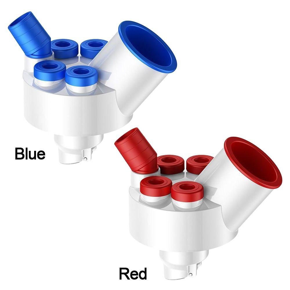 Anti Odor Kitchen Basin Sewer Branch Six--in-One Drainage Water Pipe Joint  Universal