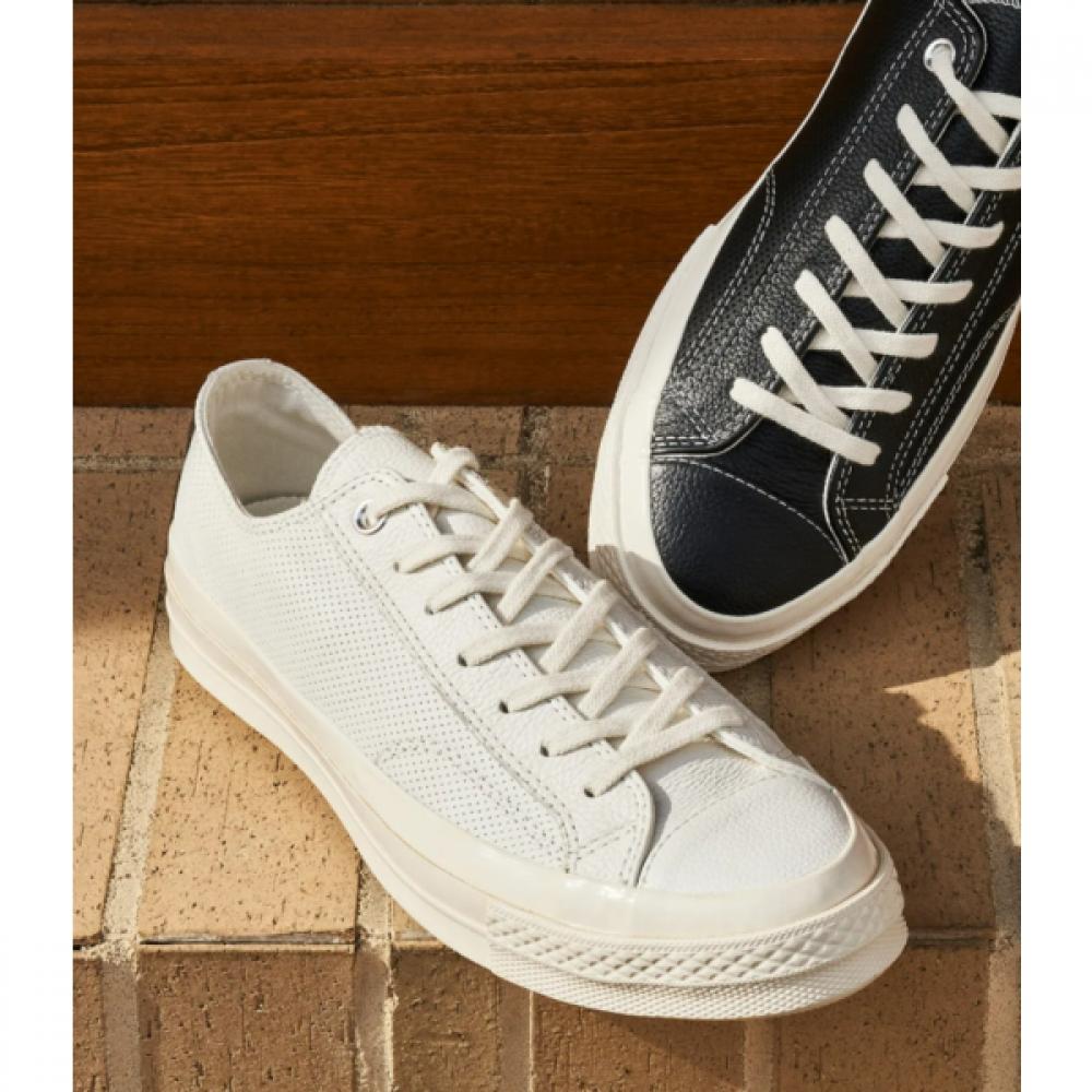 Converse Chuck 70 Perforated Leather Men S woMen S SneakerS cuShion Black SportS