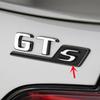 1Pc Car Styling New Long S R Letter Trunk Emblem Logo Badge Sticker For GTR GTS C63S E63S GLC63S GLE63S