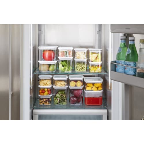 Takeya Chemical Industries TAKEYA FreshLok Container M 1000ml FRESH LOK White Stackable