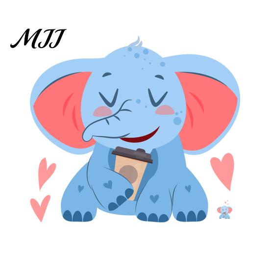 Safety Outlet Protectors for Children Cute Elephant Switch Sticker, Decorative PVC Waterproof Light Decal, Protective Cover Flexible Cut to