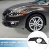 ABSOPRO Car Front Left Fog Light Grille Part Number Compatible with Nissan Altima Sedan and SDAP ABS Black Cover, 622573TA0B, S, SL, SV, SR,