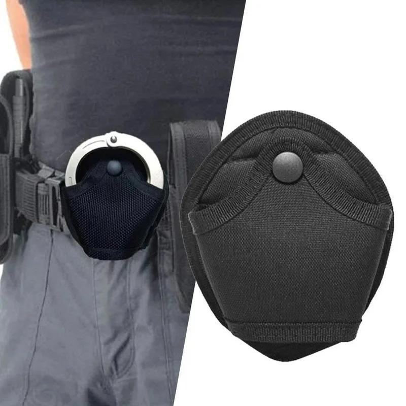 1Pc Handcuff Pouch Universal Handcuffs Case Holder Outdoor Hunting Accessories Hand Cuff Holster Waist Bag.