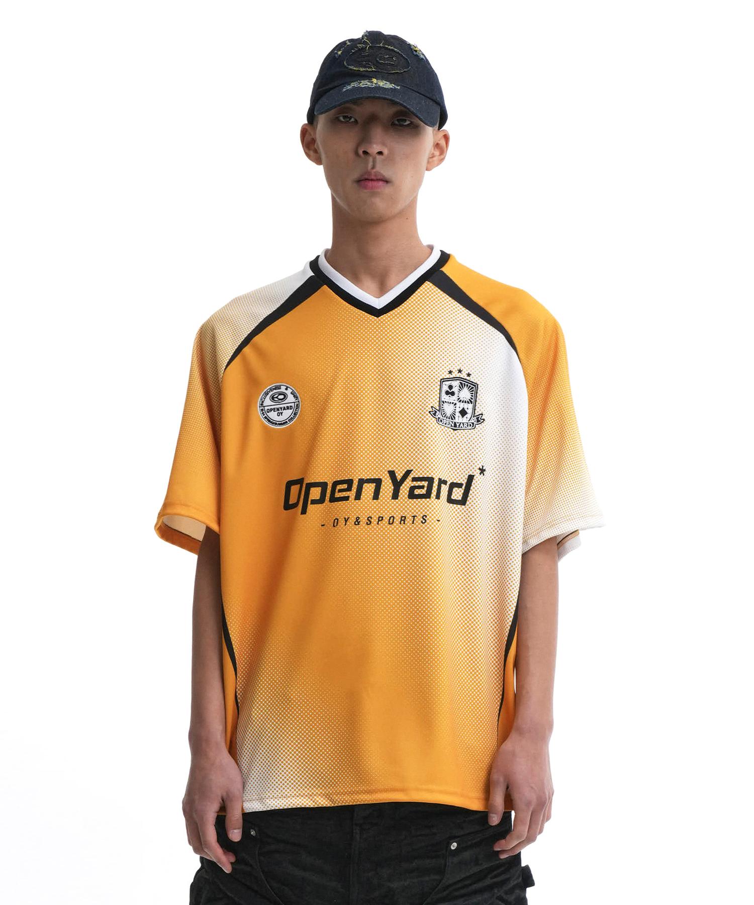 Oy Halftone Sports Jersey T-Yellow 2 Size
