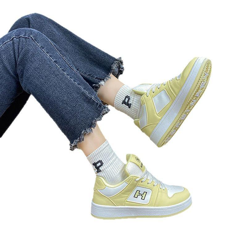 Original niche bread shoes women's spring and autumn new trendy student versatile casual sports little white shoes
