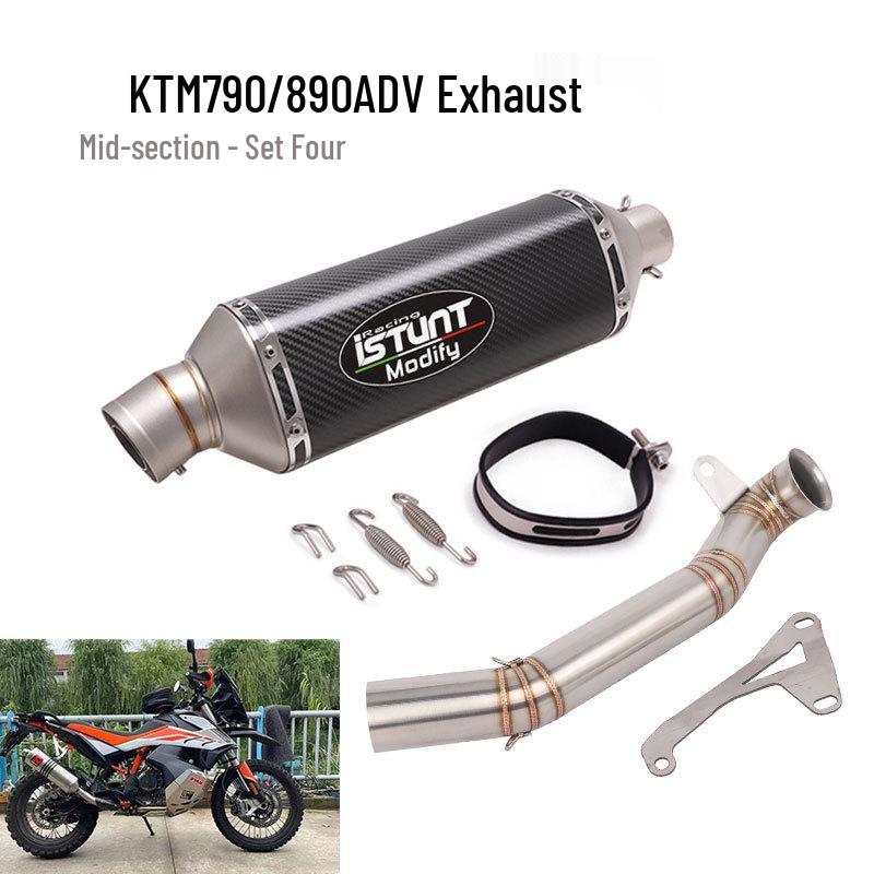 Exhaust Modification Mid-Pipe for KTM 790/890 ADV Motorcycles