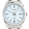 Casio MTP-1302DA-2A2 Analog Quartz Watch, Standard Silver/Light Blue [Parallel Import]