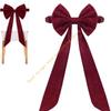 Christmas Chair Bands Festive Sashes for Dining Chairs, Holiday Party Decor, Wedding & Table Setting Accessories 55KF