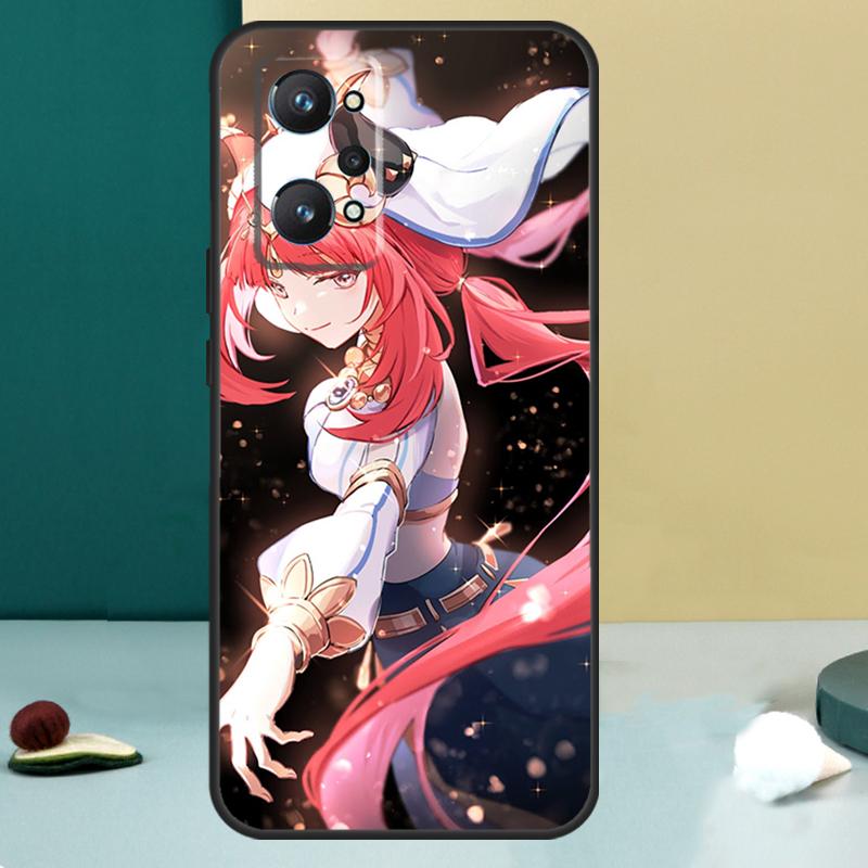 Genshin Impact Nilou For Realme 11 10 12 13 14 Pro Plus GT 7 6 5 Pro GT 6T C67 C61 C53 C51 C21Y C25S C75 C55 Case