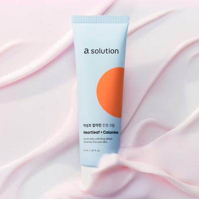 A-Solution Houttuynia Cordata Calamine Soothing Cream 50 Ml