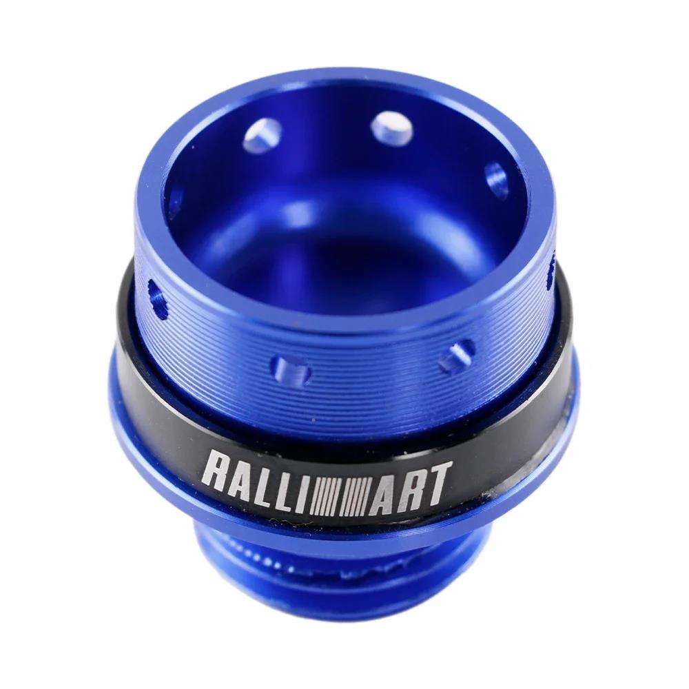 Ralli art Aluminum Engine Oil Tank Cover Cap For Mitsubishi Lancer 2008-2015 Fuel Tank Caps3