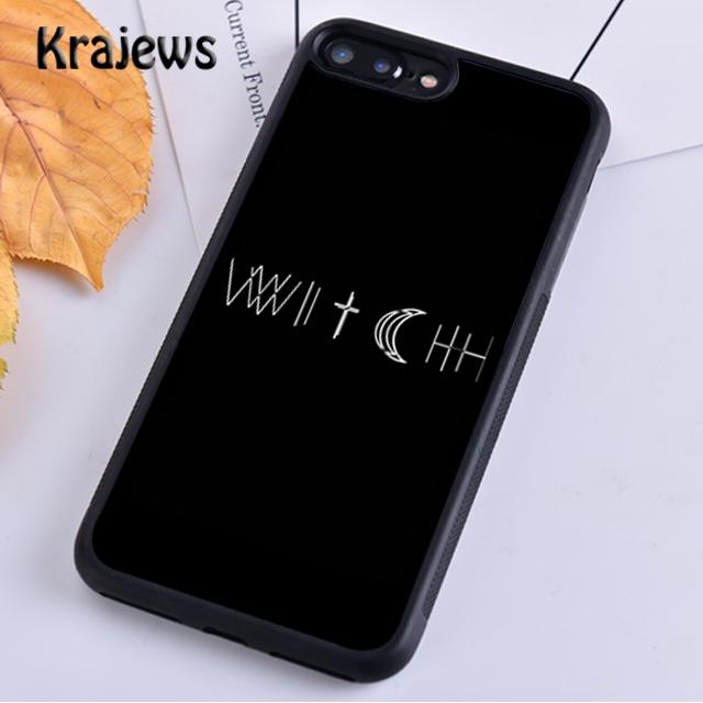 

Мягкий чехол Krajews Witch Witchcraft для iPhone 14 5 SE 6s 7 8 plus X XR XS 11 12 13 pro max Samsung S21 S22ultra Plus Samsung S22ultra