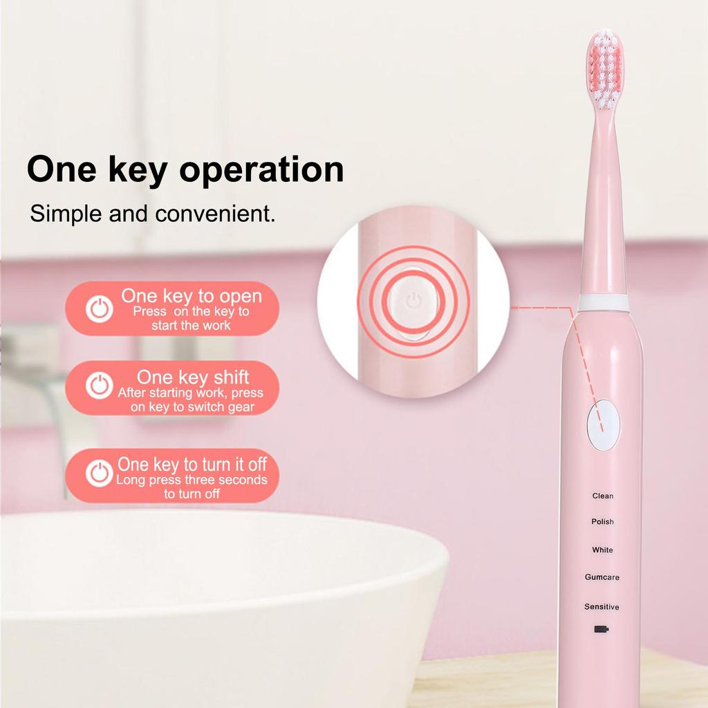 SA-86 Electric Toothbrush USB Rechargeable Toothbrush