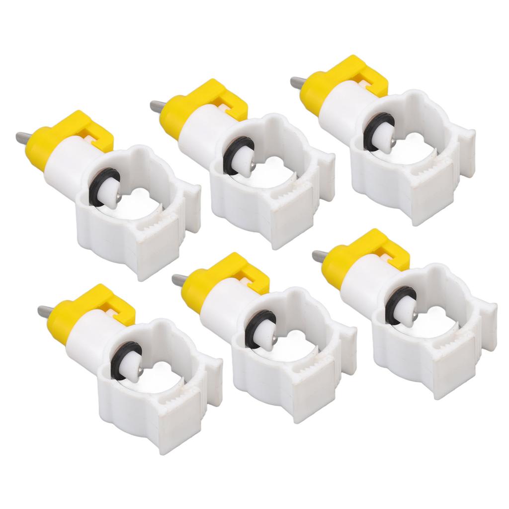 20pcs Chicken Water Nipples Thickened Ball Valve Automatic Drinking Nipples for Poultry