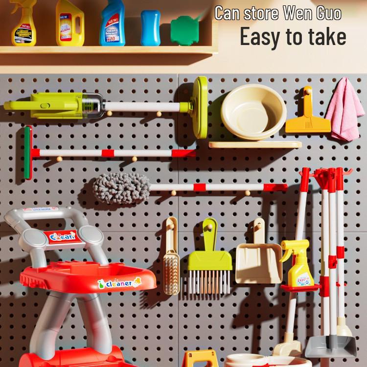 Children's Cleaning Trolley Play Set for Ages 3-6