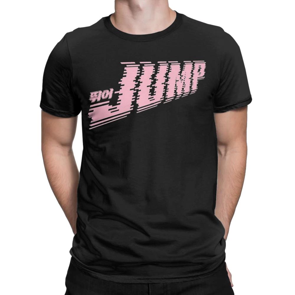 2025 Summer Men's and Women's Graphic Printed Blackes Pinkes Jump Kpop Tee Printed T Shirt Cotton T-shirts Unisex Clothing
