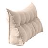 Large Soft Comfortable Backrest Headboard Cushion Pillow For Reading Rest In Twin Bed