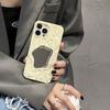 Niche Wind Pleated Mirror Case Is Suitable for Apple 17 Mobile Phone Case iPhone16Pro Max New 14/15 Matte.