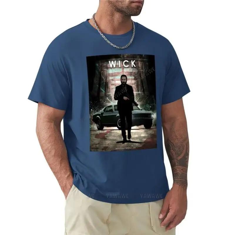 boys summer tops men t shirt John Wick TShirt graphic t shirt oversized t shirt mens graphic tshirts S