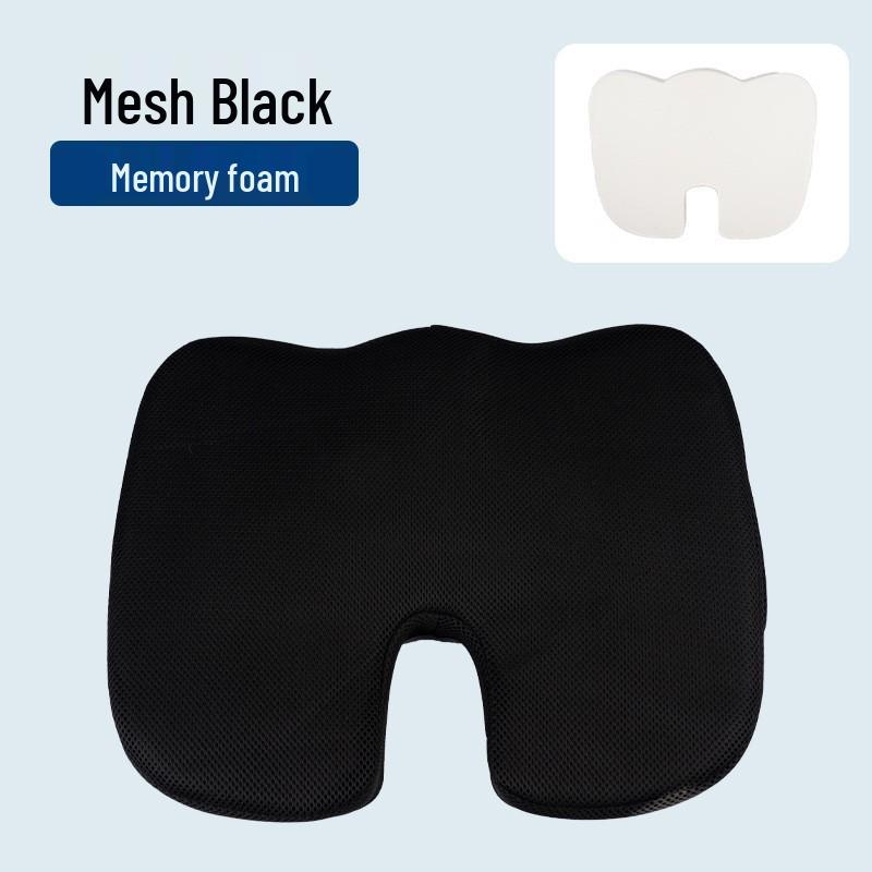 Cooling Memory Foam Seat Cushion: Slow Rebound, Breathable, Hydrogel Comfort for Office