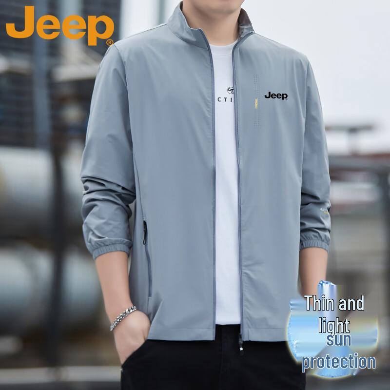 JEEP Men's Summer Ice-Feel Sun Protection Jacket
