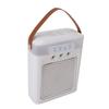 Tragbarer Vernebelungsventilator 400ml Wassertank USB Schreibtisch ätherisches Öl Aromatherapie Luftkühlventilator für Büro Schlafzimmer Weiß