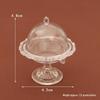 Dollhouse Miniature DIY Food Cover: Handmade Transparent Dustproof Ornament