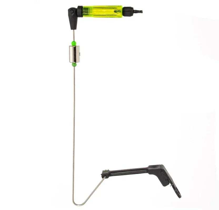 Car Fishing European Carp Fishing Alarm Swing Signal Sea Pole Stainless Steel Receiver Fishing Gear 2Color Fishs Equipment